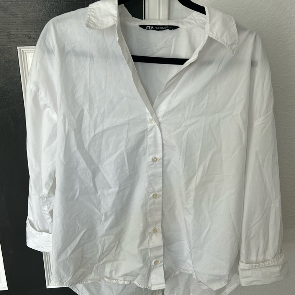 Zara button up shirt